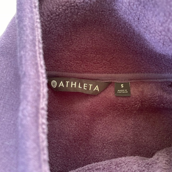 Excellent condition Athleta Karma fleece wrap sweater - Picture 6 of 12